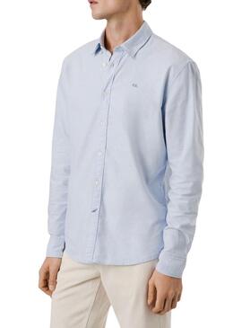 Camicia Pepe Jeans Cluny Oxford blu per uomo