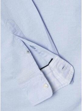 Camicia Pepe Jeans Cluny Oxford blu per uomo