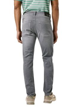 Jeans Pepe Jeans Track slim grigio per uomo.