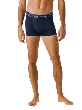Pacco di 3 mutande Pepe Jeans Logo per uomo