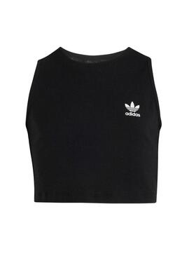 RIB TANK TOP        NEGRO