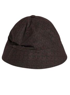 JD0973 MONOGRAM BUCKET DBROWN