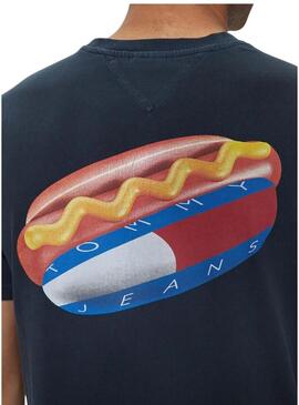 Maglietta Tommy Jeans blu