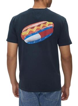 Maglietta Tommy Jeans blu