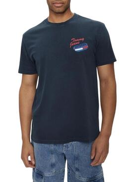 Maglietta Tommy Jeans blu