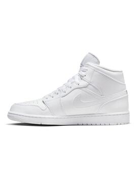 Scarpe da ginnastica AIR JORDAN 1 MID 136 Bianche