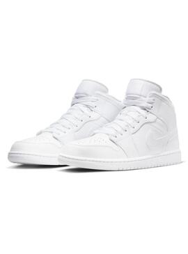 Scarpe da ginnastica AIR JORDAN 1 MID 136 Bianche