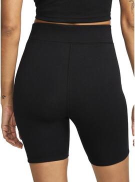 Collant corti Nike Sportswear Classic Biker neri per donna.