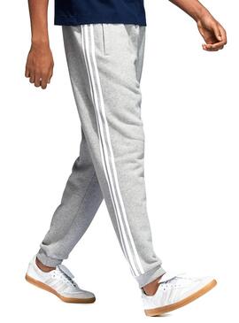 Pantaloni 3 strisce adidas grigio