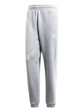 Pantaloni 3 strisce adidas grigio