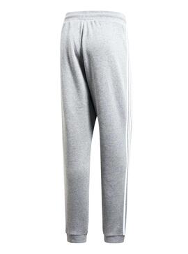 Pantaloni 3 strisce adidas grigio