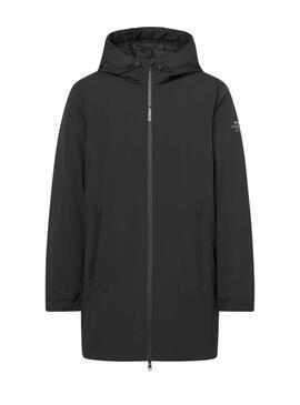Cappotto Ecoalf Pasu nero per uomo