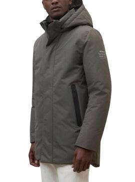Cappotto Ecoalf Parko verde per uomo