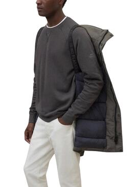 Cappotto Ecoalf Parko verde per uomo