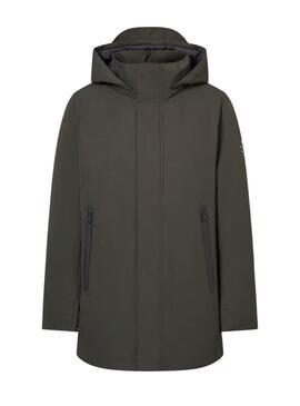 Cappotto Ecoalf Parko verde per uomo