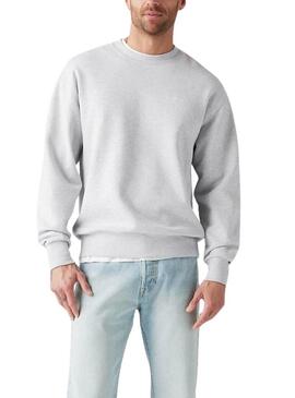 Felpa Levis Authentic grigia per uomo