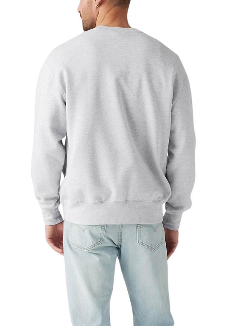 Felpa Levis Authentic grigia per uomo