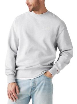 Felpa Levis Authentic grigia per uomo