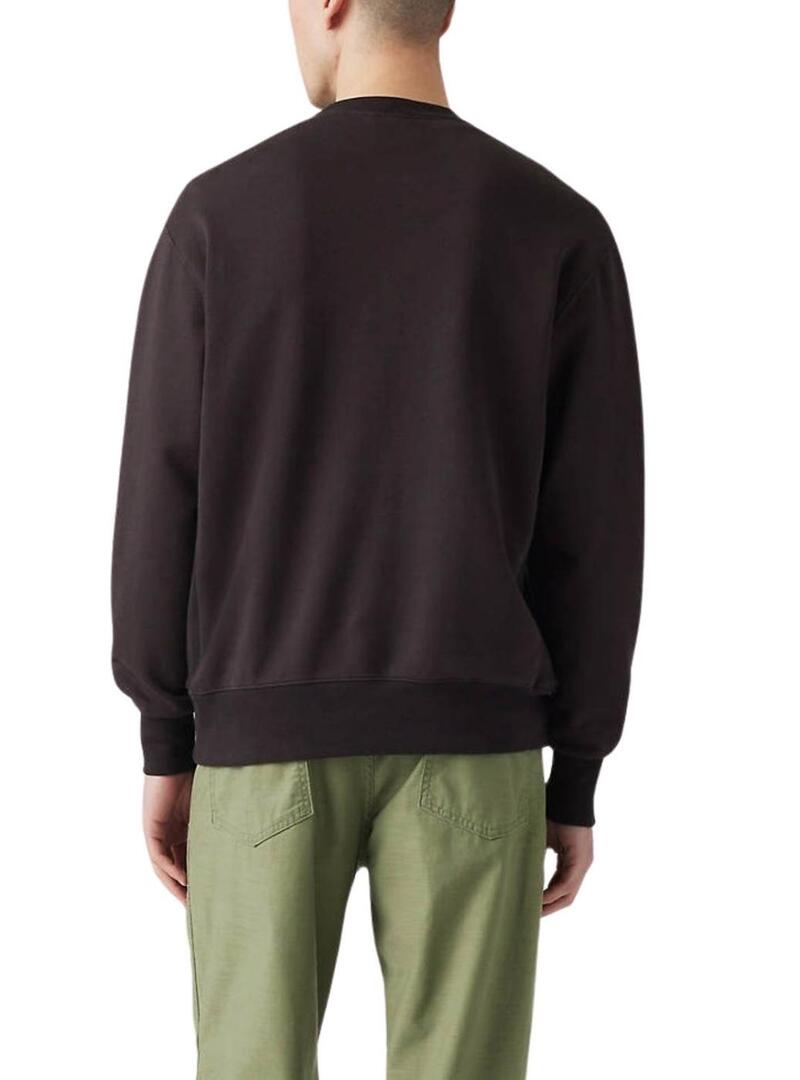 Felpa Levis Authentic nera per uomo