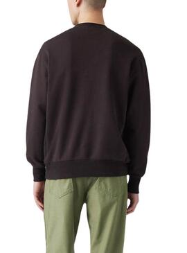 Felpa Levis Authentic nera per uomo