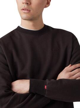 Felpa Levis Authentic nera per uomo