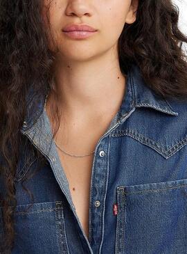 Camicia in denim Levis Teodora Western per donna
