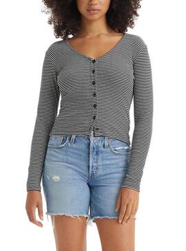 Maglietta a righe Levi's Muse per donna.