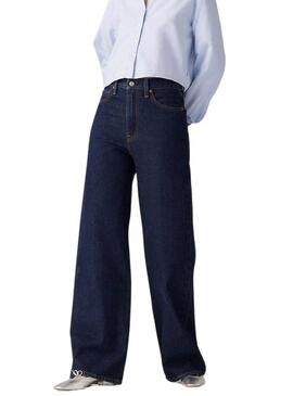 Pantaloni in denim Levis Ribcage Wide Leg H223 per donna