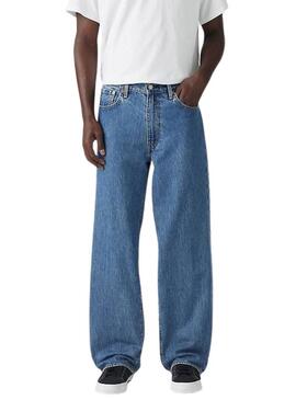 Pantaloni di jeans Levis 578 Baggy blu per uomo