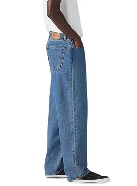 Pantaloni di jeans Levis 578 Baggy blu per uomo