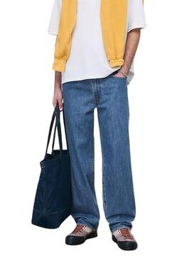 Pantaloni di jeans Levis 578 Baggy blu per uomo