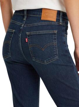 Pantaloni di jeans Levis 726 a vita alta Flare blu per donna