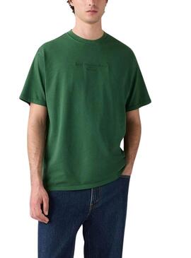 Maglietta Levis Vintage Fit Graphic verde per uomo