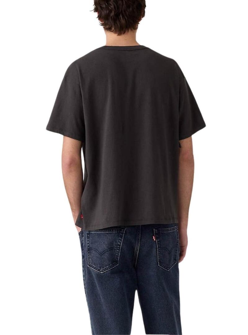 Maglietta Levis Vintage Fit Graphic nera per uomo