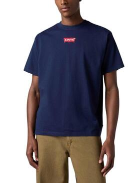 Maglietta Levis Graphic blu per uomo