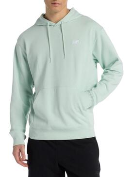 Felpa New Balance Sport Essentials verde per uomo