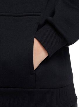 Felpa Nike Sportswear Club nera per bambino e bambina