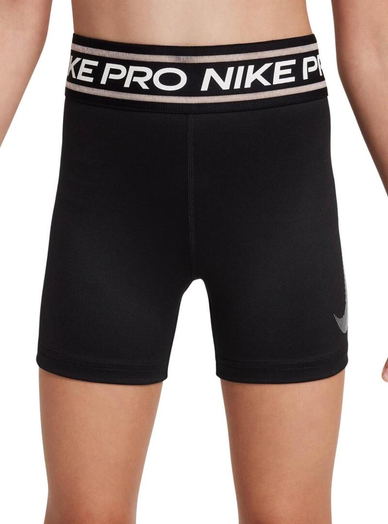 Calze Nike Pro nere per bambina