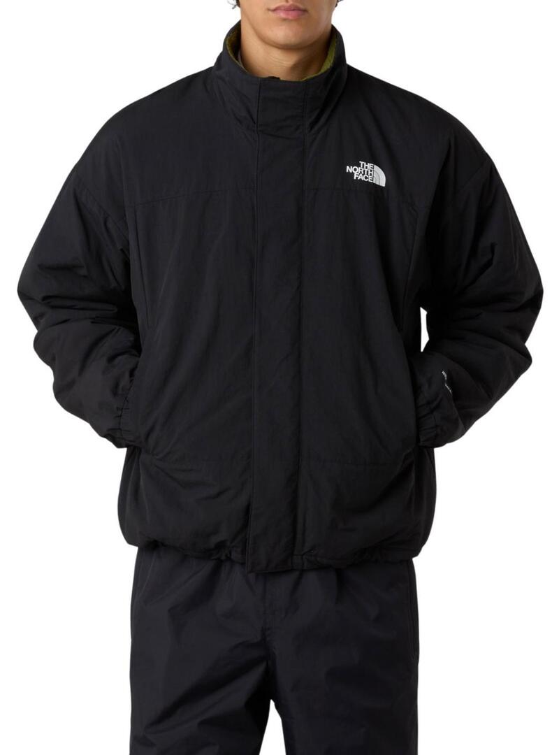 Giacca in pile reversibile The North Face Yumiori verde per uomo