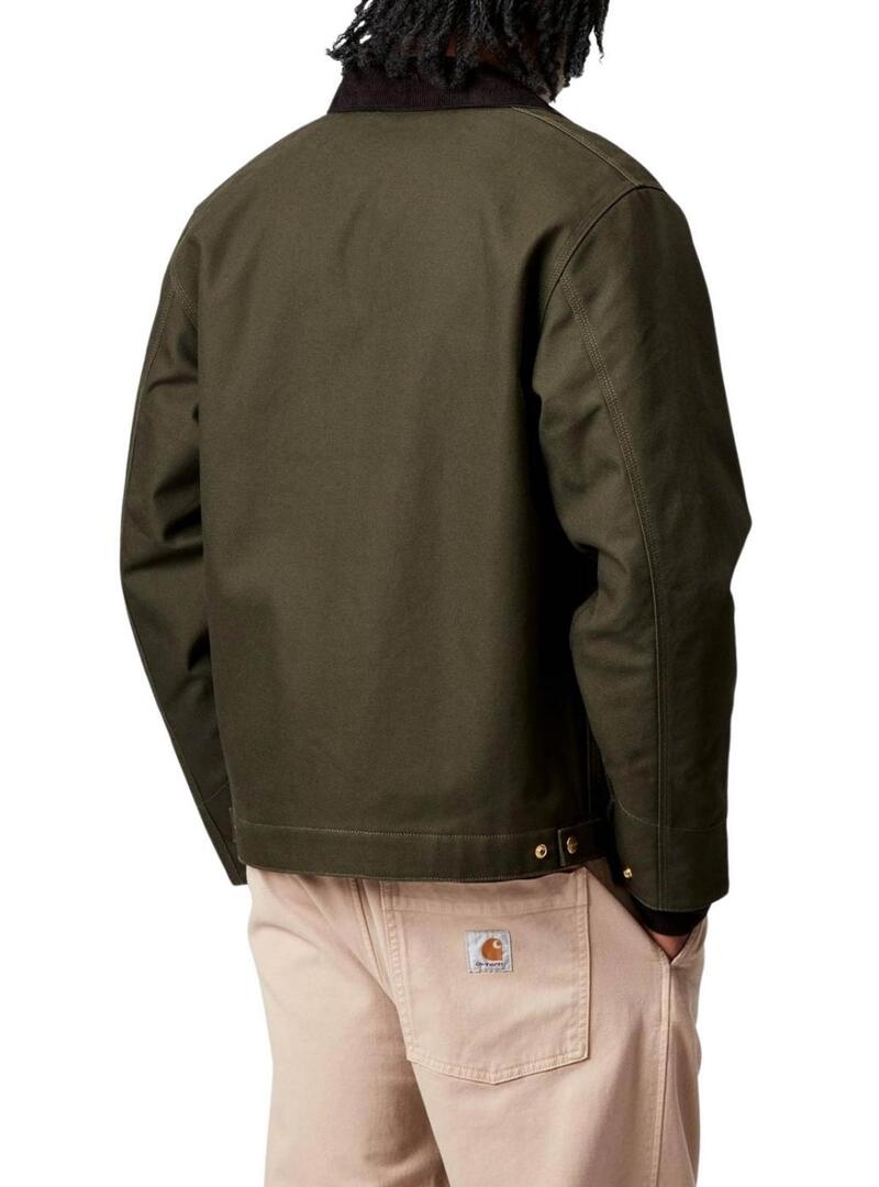 Giacca Carhartt Detroit verde per uomo.