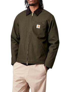 Giacca Carhartt Detroit verde per uomo.