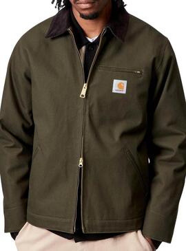 Giacca Carhartt Detroit verde per uomo.