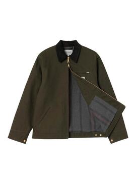 Giacca Carhartt Detroit verde per uomo.