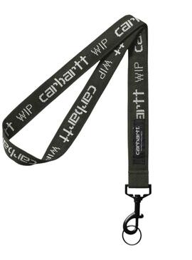 Portachiavi Carhartt Script Lanyard verde