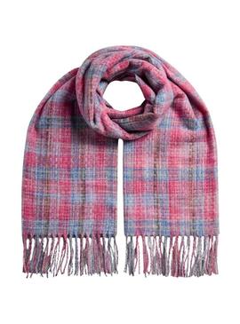 Sciarpa Pieces Jofie rosa per donna