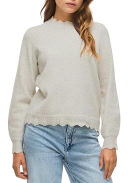 Maglia Vila Vinikolina beige per donna.