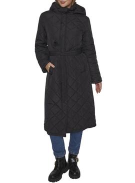 Giacca trapuntata Vila Vikante Quilted nera da donna