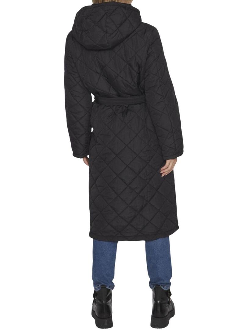 Giacca trapuntata Vila Vikante Quilted nera da donna