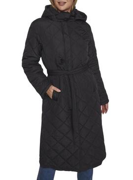 Giacca trapuntata Vila Vikante Quilted nera da donna