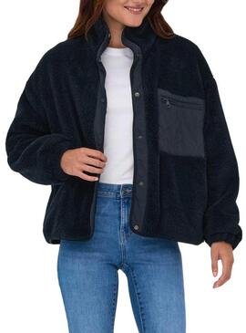 Giacca Only Contact blu scuro per donna.